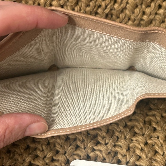 Jimmy Choo Star-Studded Nude Pink Leather Compact Wallet - EUC with COA - Picture 5 of 9